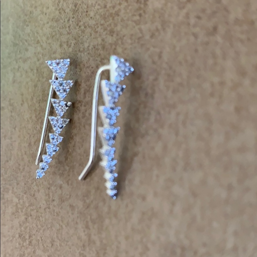 Stella and Dot ear climbers